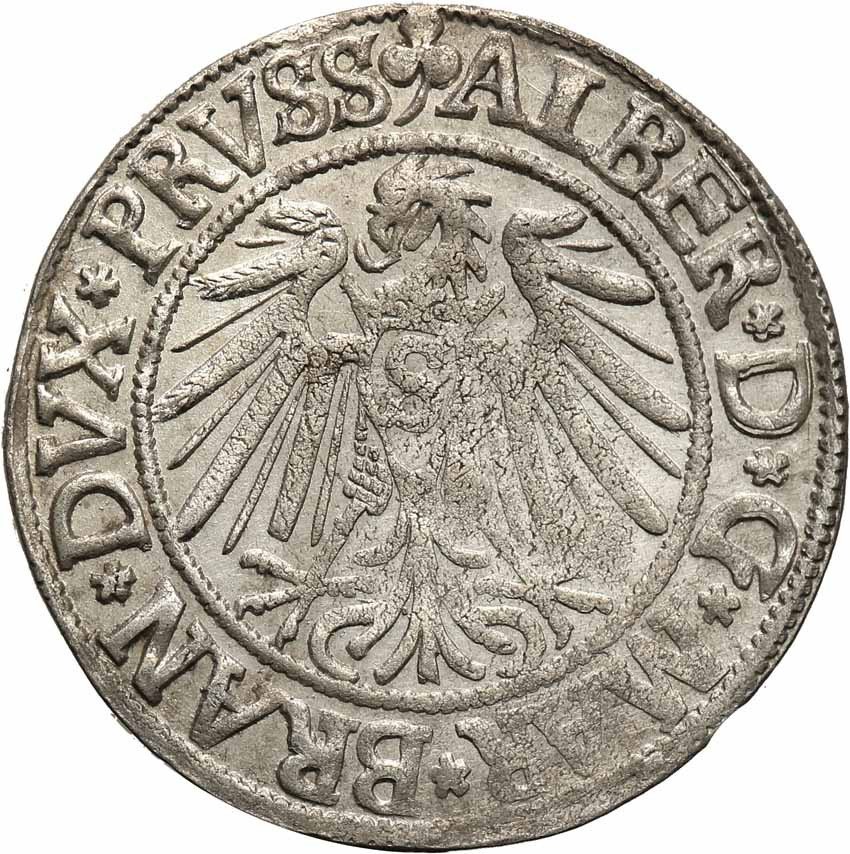 Prusy Książęce. Albrecht grosz 1540 Królewiec